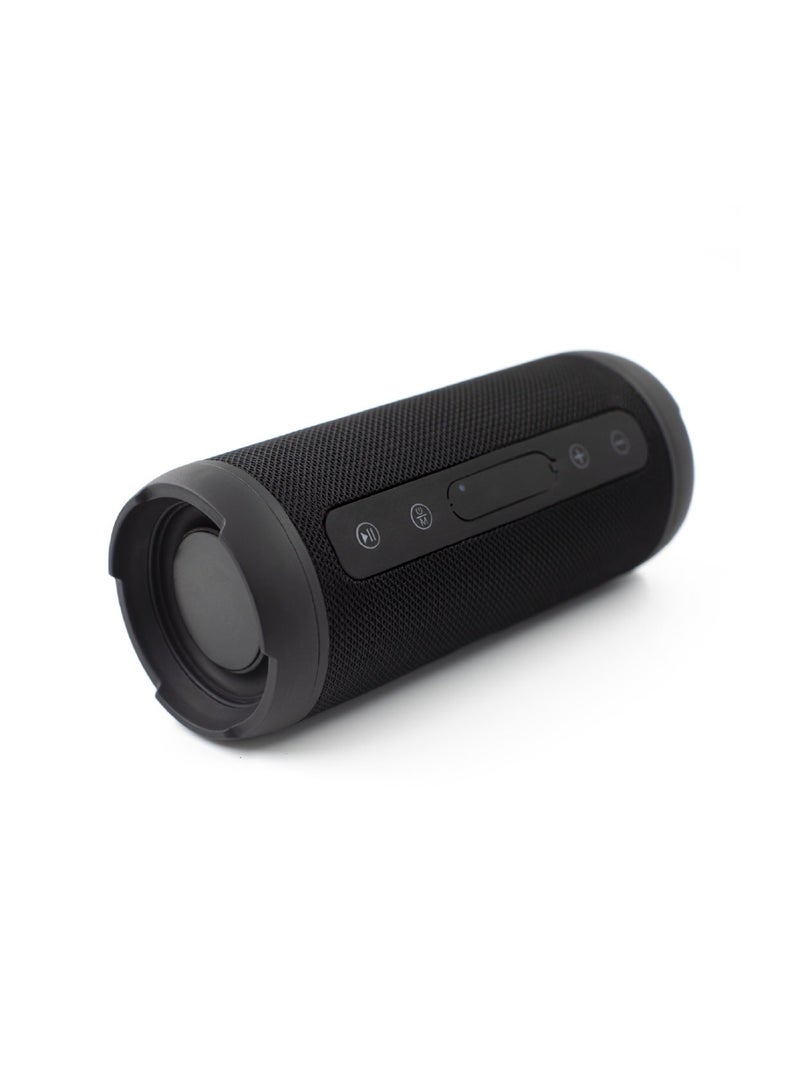 JUICE BoomPRO Portable Bluetooth Speakers, IPX5 Waterproof Wireless Speaker with 10W Loud Stereo, 360 Degree Sound, Outdoor Speaker with 10m Bluetooth Range, Deep Bass, 15H Playtime Wireless Stereo for Home, Outdoors, Hiking- Black - Image 2